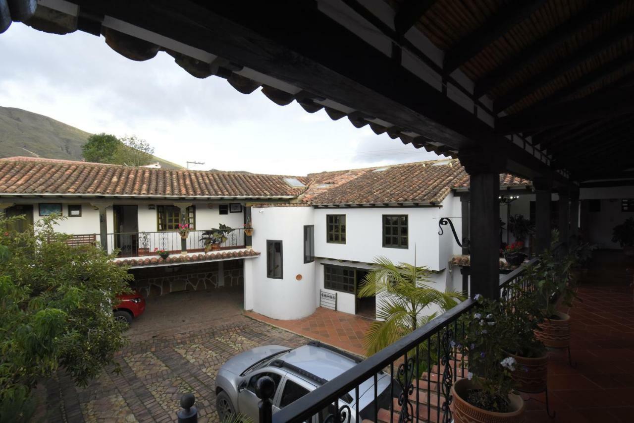 Hospederia La Fuente Hotel Villa de Leyva Exterior photo